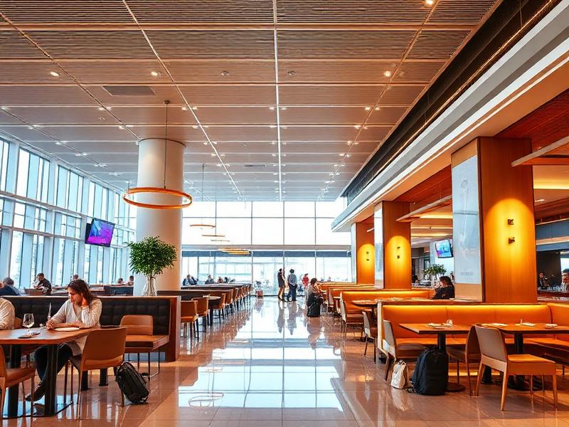 Dining at Queen Alia International Airport