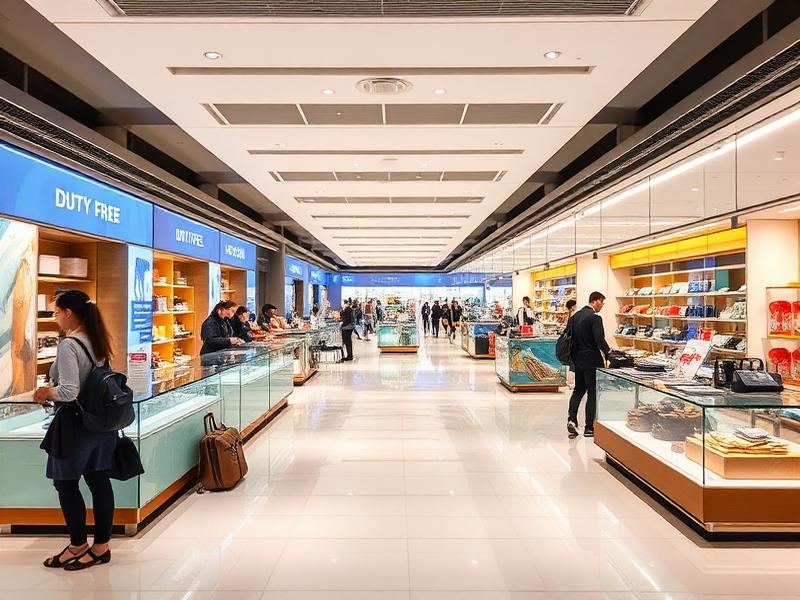 Shopping at Queen Alia International Airport